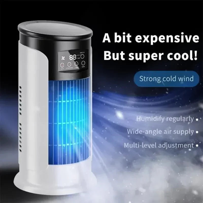 POLARBREEZE | Rafraîchisseur d'air USB avec ventilateur et humidificateur
