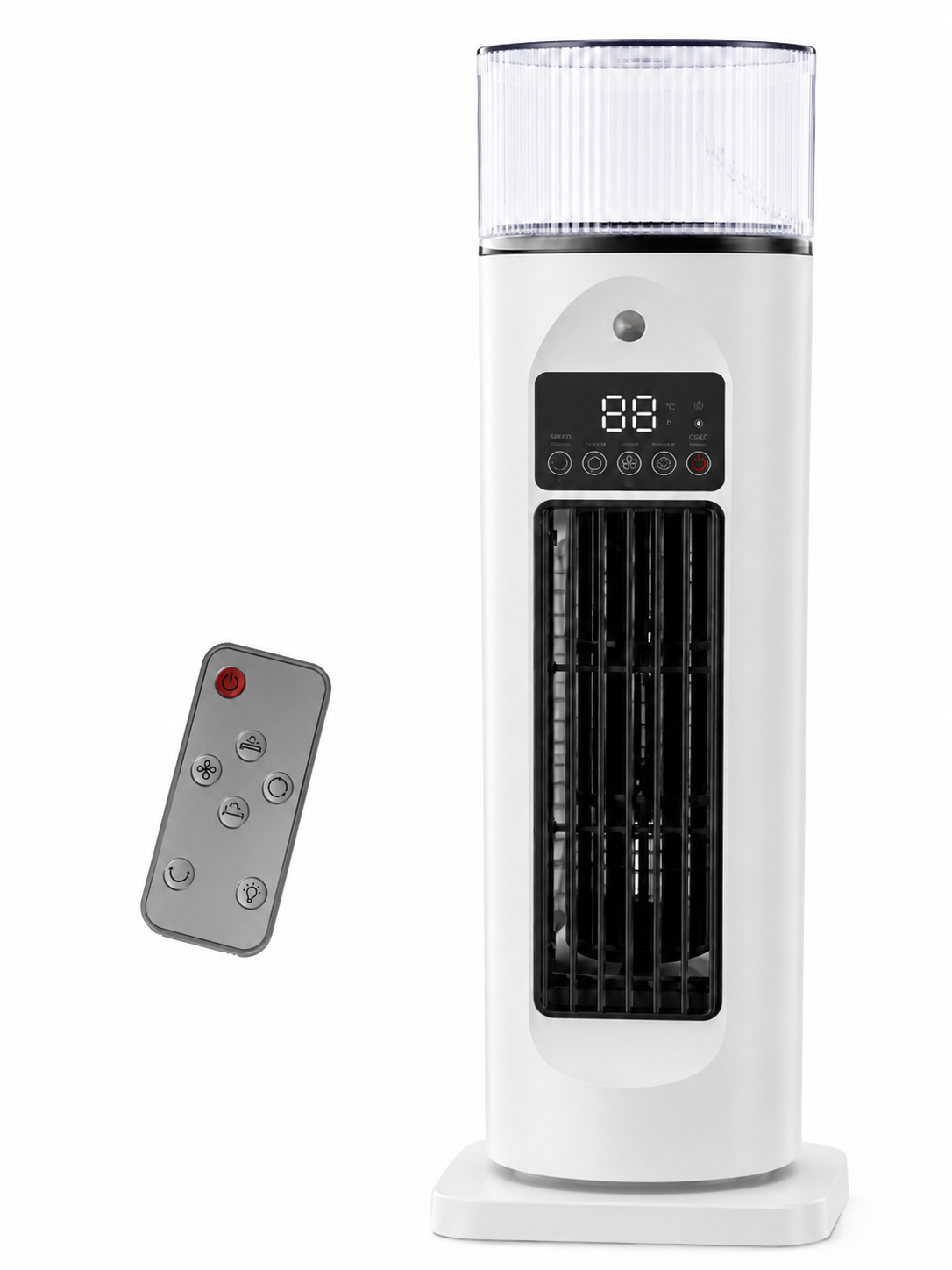 4-in-1 Portable Room Cooler with Remote & Timer