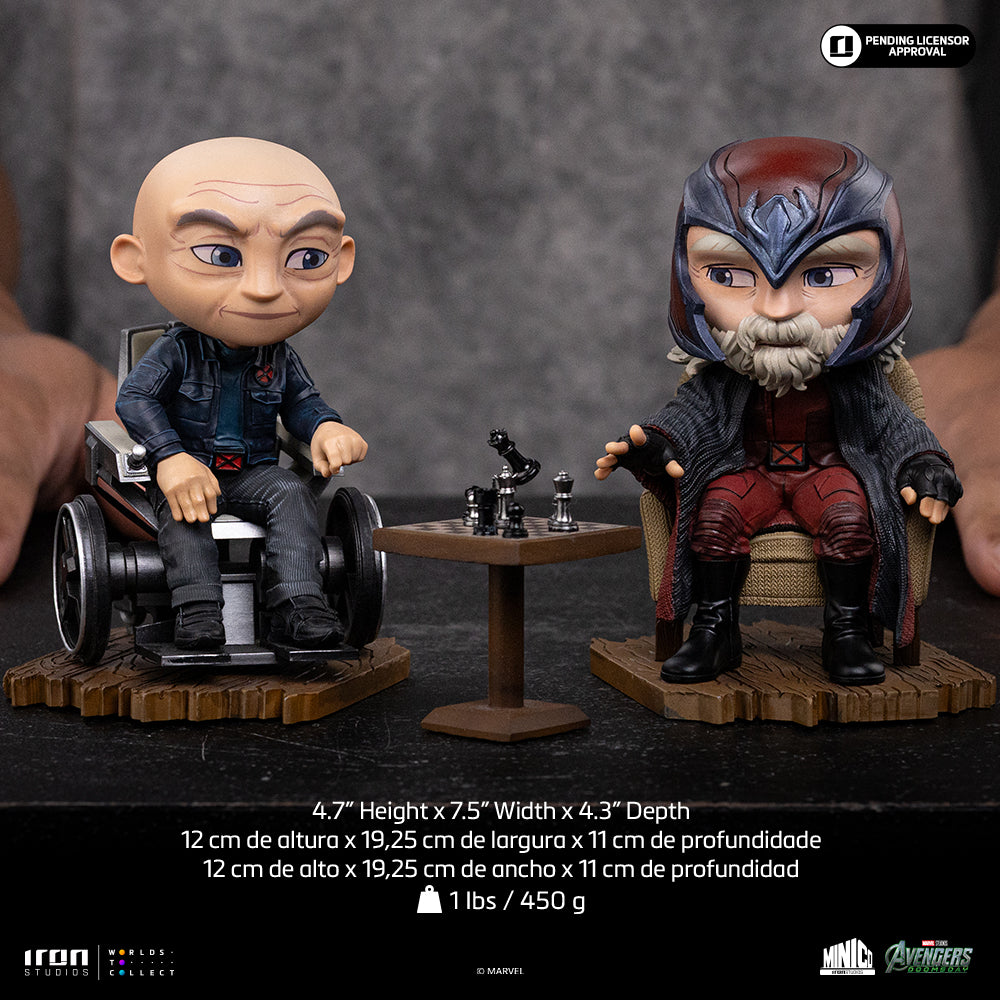 Xavier and Magneto Statue - Avengers: Doomsday - MiniCo - Iron Studios - Pre-Order