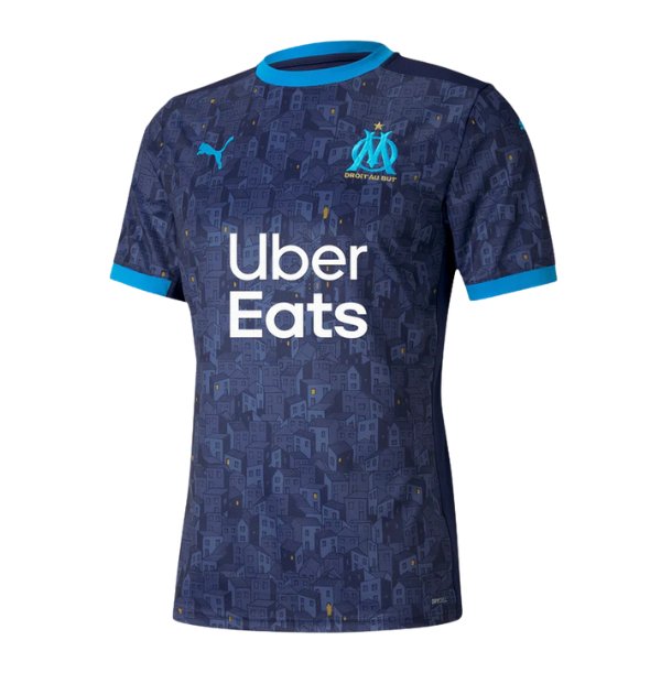 OM OLYMPIQUE MARSEILLE Away Jersey Kids 20/21