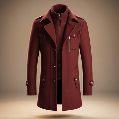 | Valero Men’s Virgin Wool Coat
