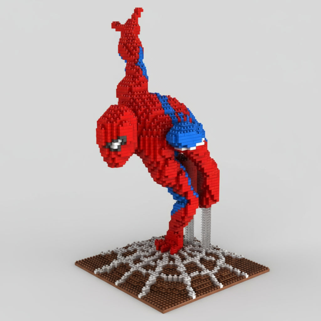 Red Superhero Building Block Set, 2,200 Pieces