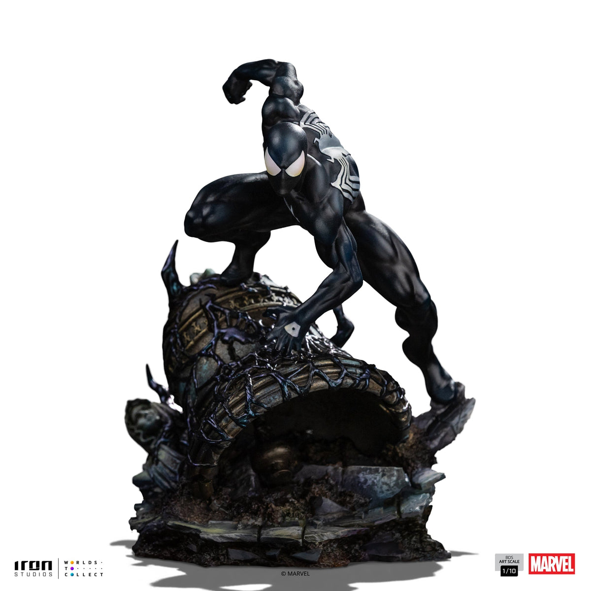 Spider-Man-in-Schwarz-Statue - Marvel Comics - BDS Art Scale 1/10 - Iron Studios - Vorbestellung