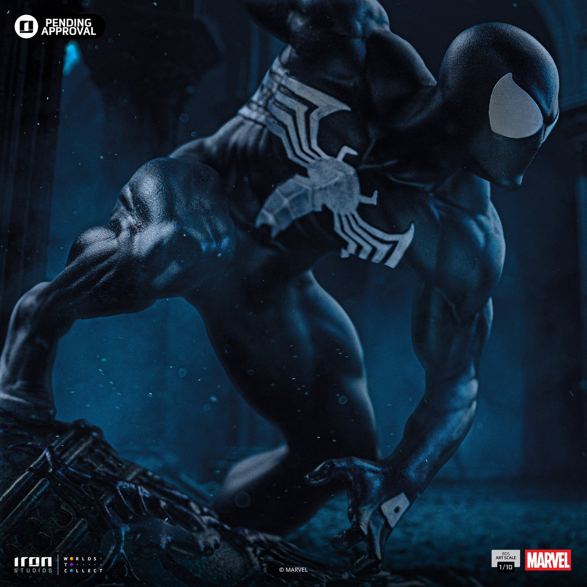 Spider-Man-in-Schwarz-Statue - Marvel Comics - BDS Art Scale 1/10 - Iron Studios - Vorbestellung