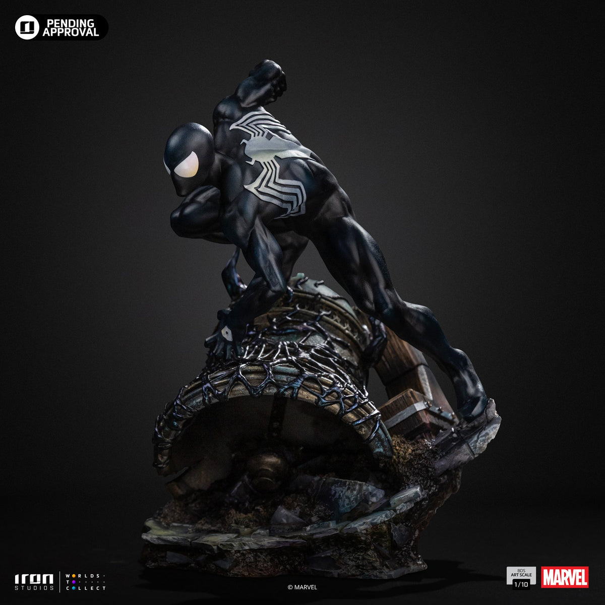 Spider-Man-in-Schwarz-Statue - Marvel Comics - BDS Art Scale 1/10 - Iron Studios - Vorbestellung