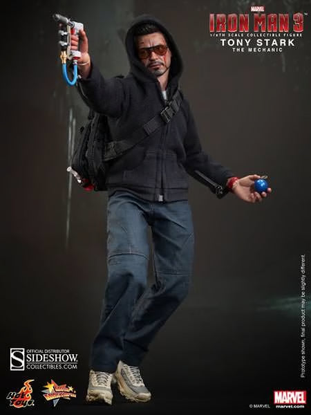 Tony Stark (édition spéciale The Mechanic) figurine articulée à l'échelle 1/6 - Hot Toys