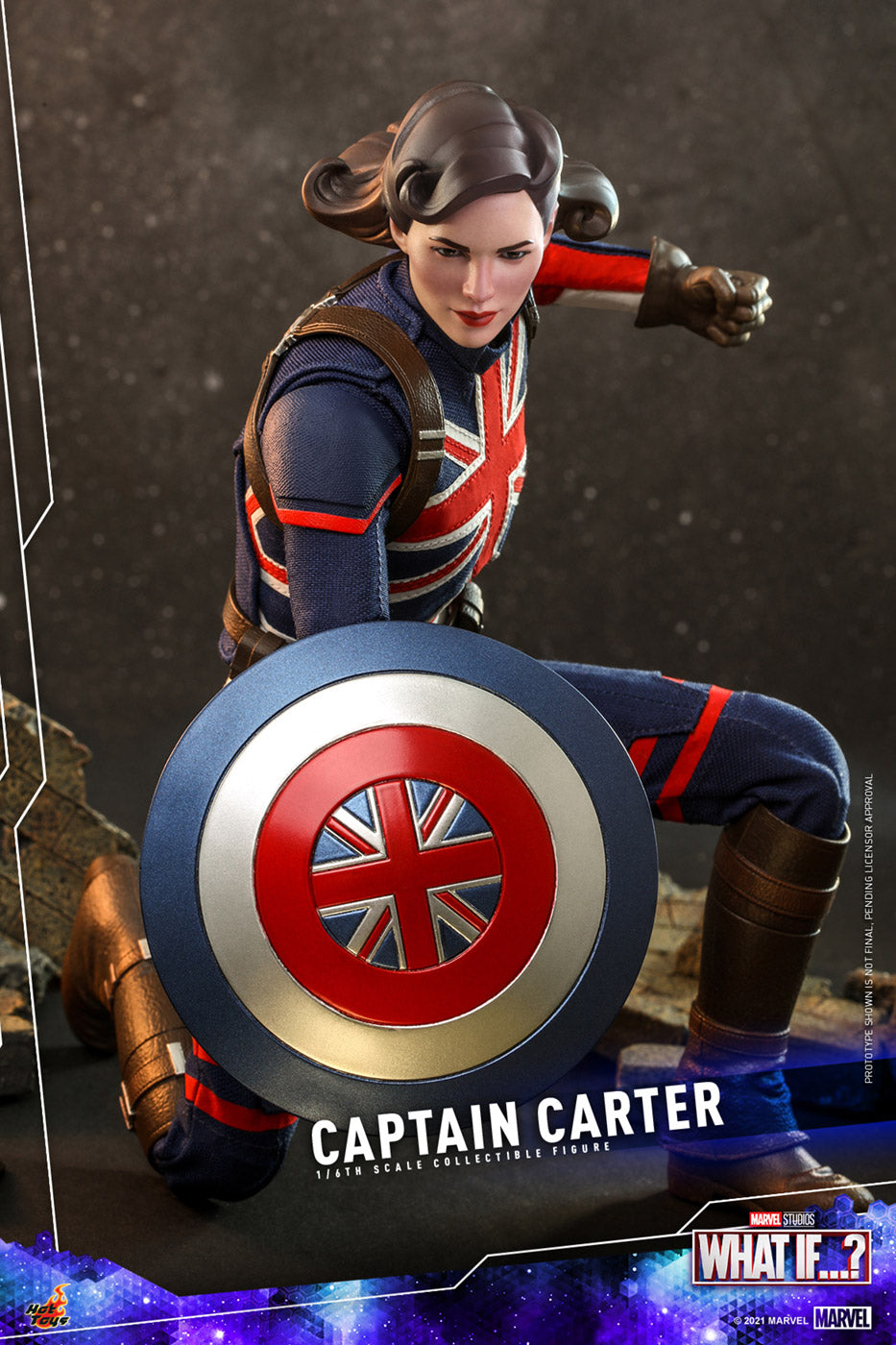 Captain Carter 1/6-Actionfigur - Hot Toys