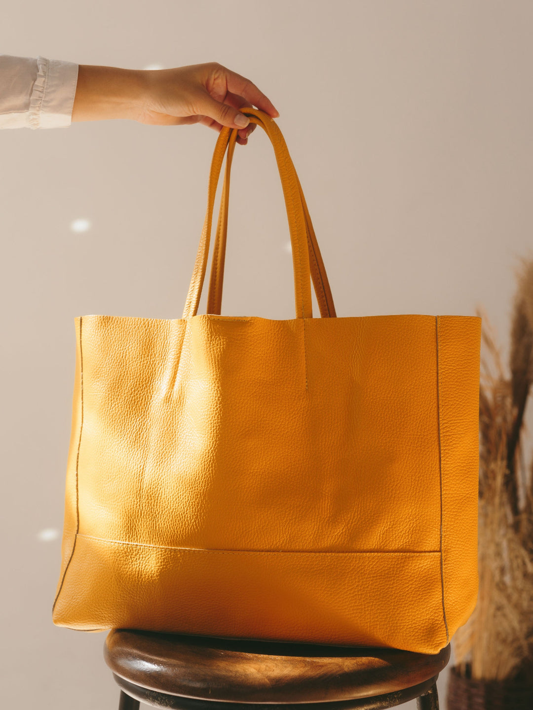 Die Carryall Leder-Tasche
