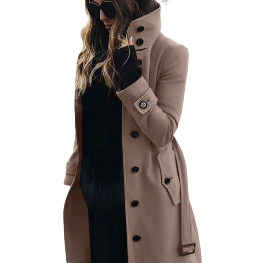 Yuna | Women's Trench Coat – Stylish Warmth for Winter