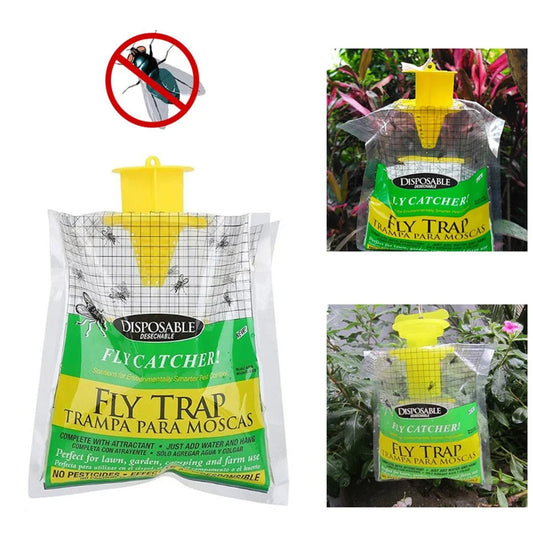 ZapBag | Eco Disposable Fly Trap for Outdoor Use